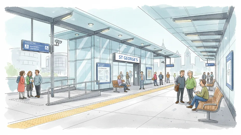 West Midlands Opens St George's Station to Riders