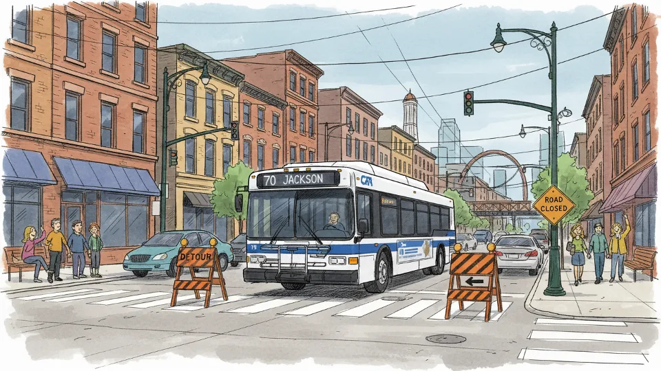 CTA Reroutes Route 70 After Division Street Flooding