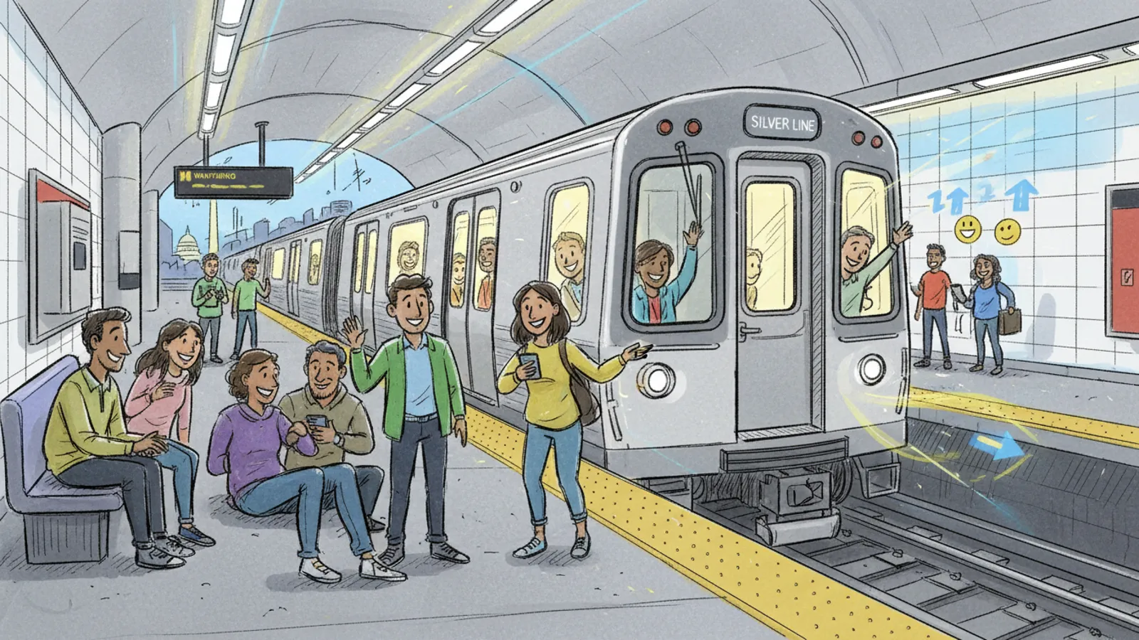 Metro Stabilizes Silver Line After Signal Issue