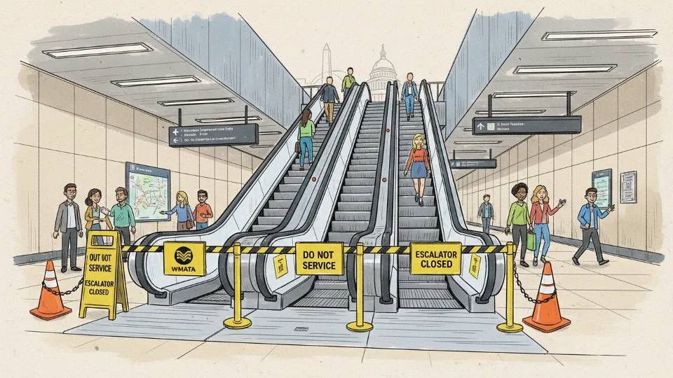 Metro Restores Escalator Access by March 30