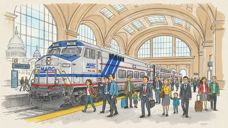 MARC Penn Line Adds Capacity Ahead of Storm