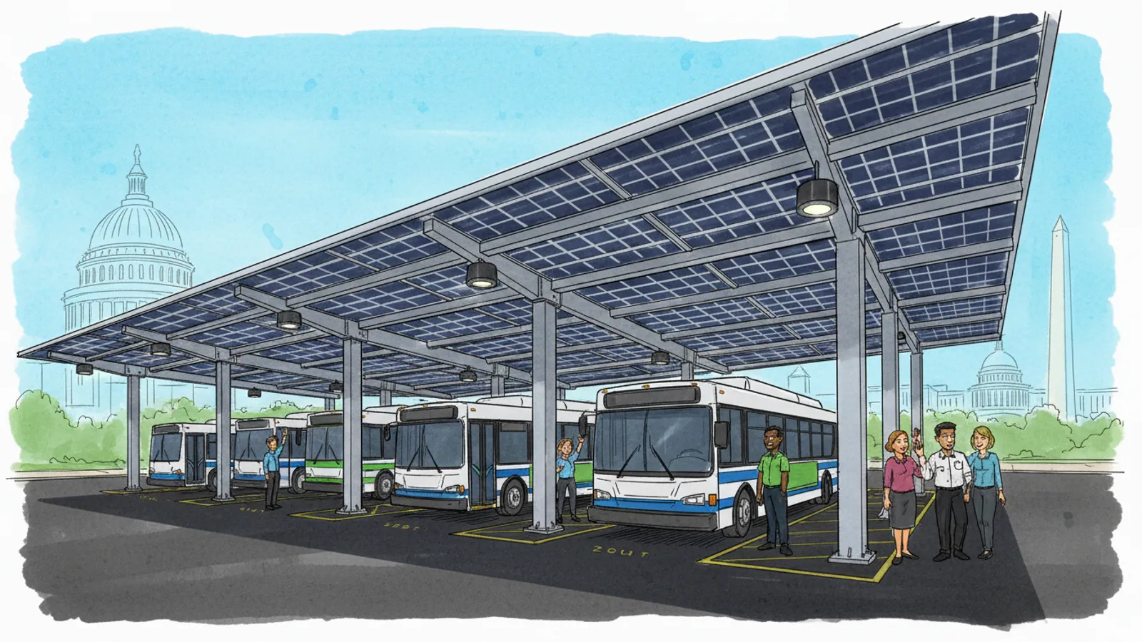 Metro Solar Carports Power 1,100 Homes Annually