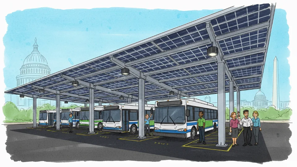 Metro Solar Carports Power 1,100 Homes Annually