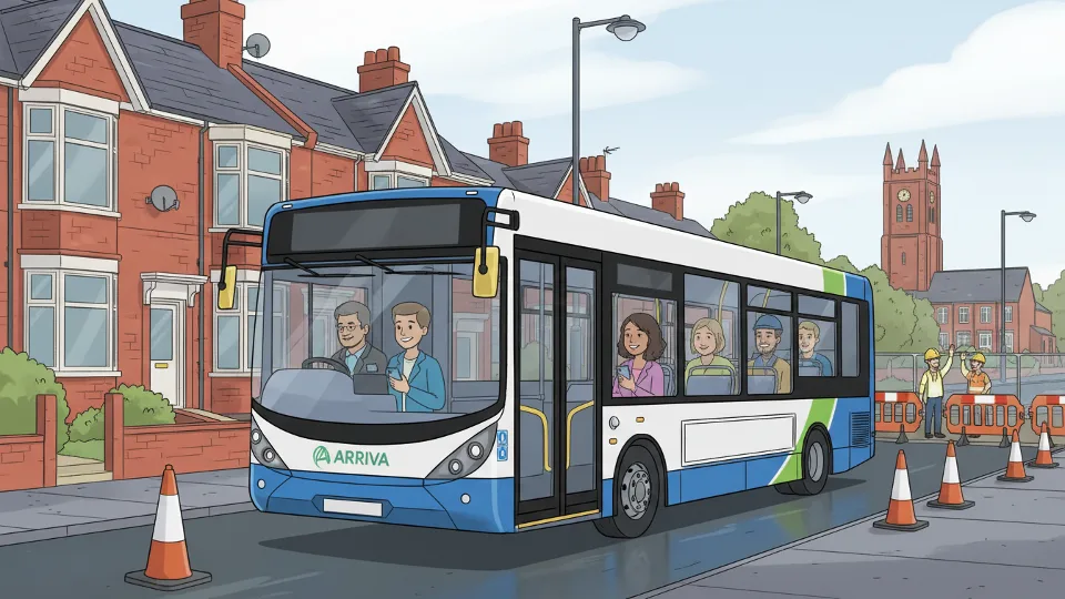 Huyton Manages Service Through Roadwork Delays