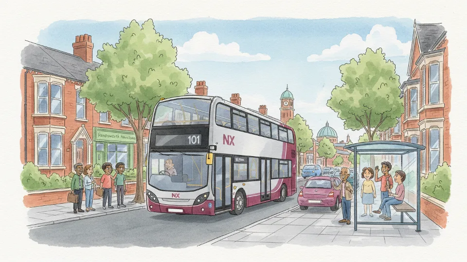 West Midlands Reroutes Route 101 for Street Work