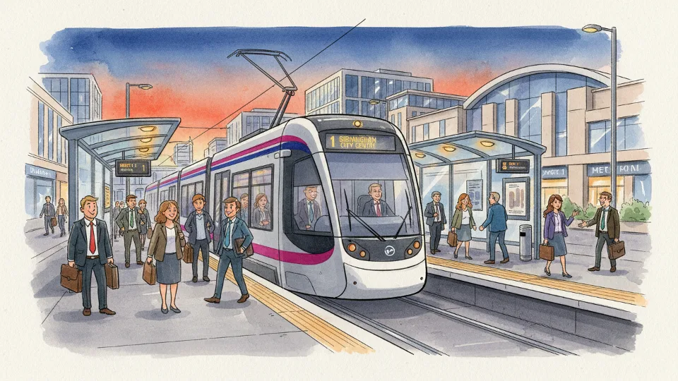 West Midlands Tram Addresses Rush Hour Disruptions