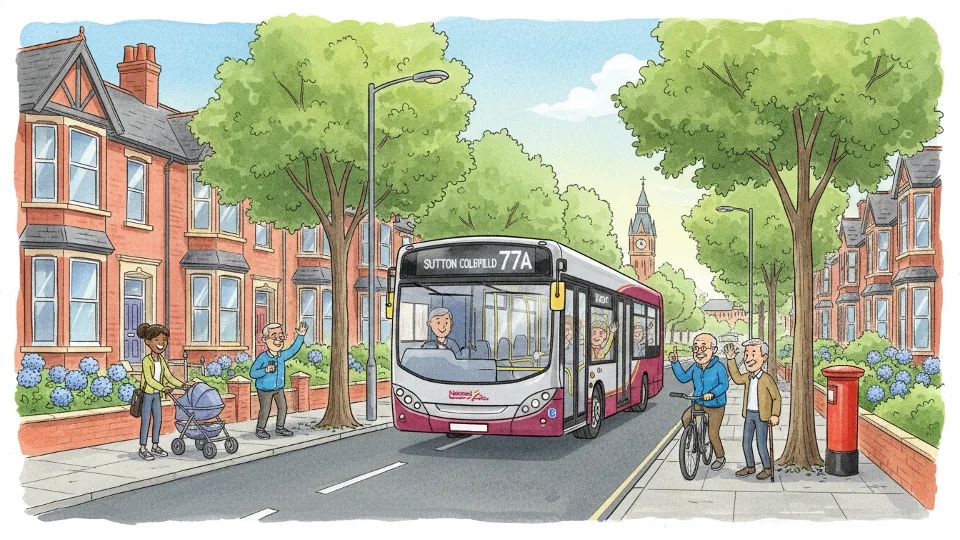 West Midlands Reroutes Buses for Road Upgrade