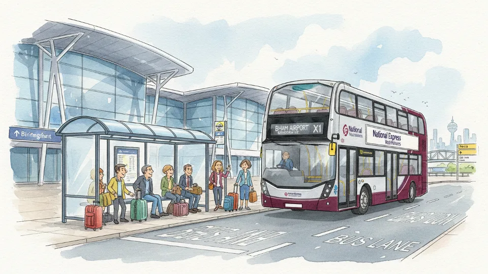 Birmingham Airport Routes Adjust for Road Work