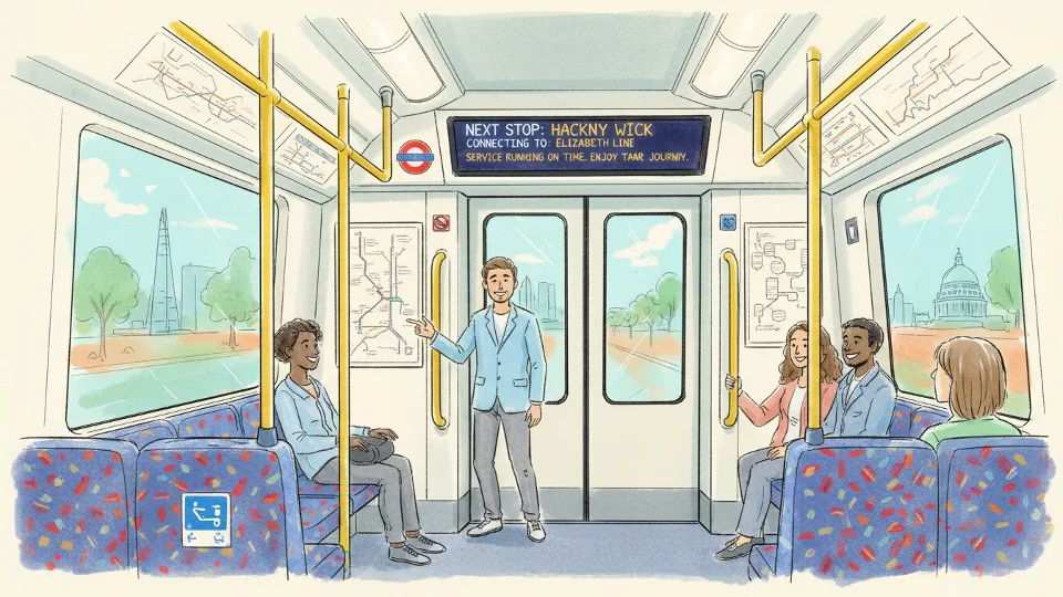 TfL Addresses Display Malfunction on Train 345 035