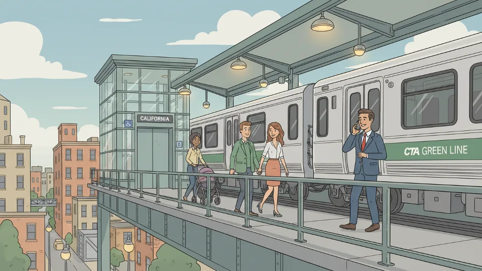 CTA Mobilizes Repairs for Green Line Elevator