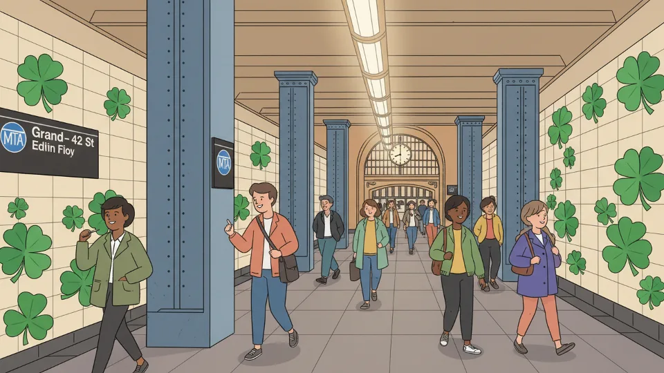 NYC Transit Adds Festive Touches for Parade