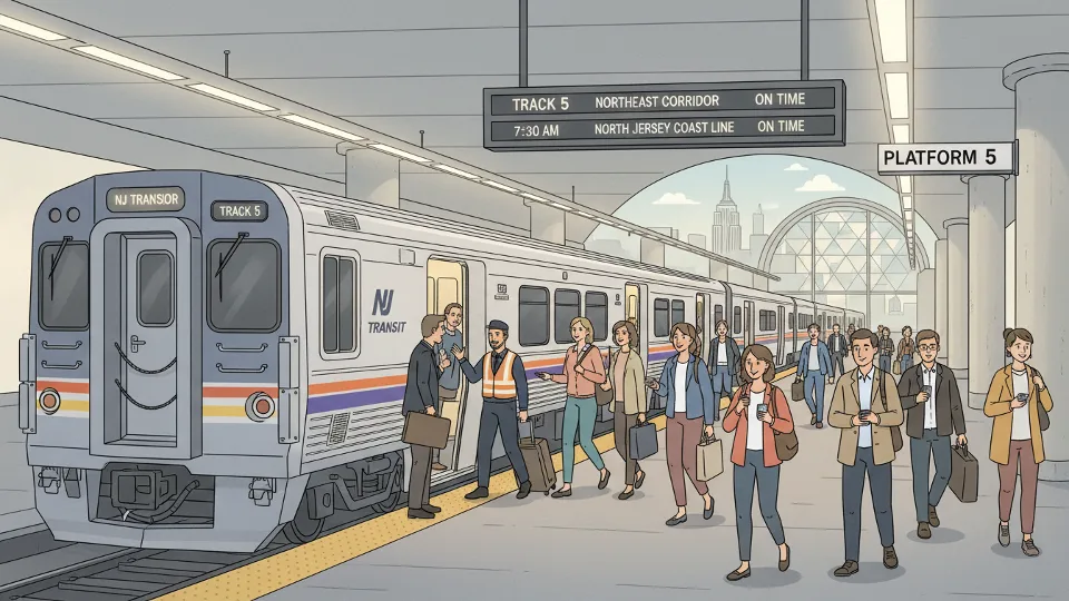 NJ TRANSIT Restores Service After Newark Disruption