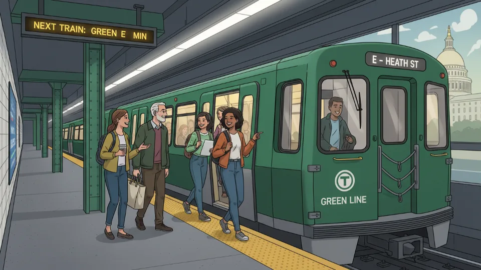 Boston Green Line Restores Service After Delay