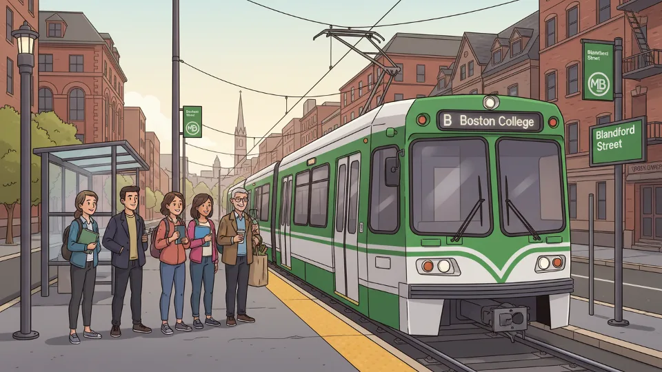 Boston Restores Green Line After Train Breakdown