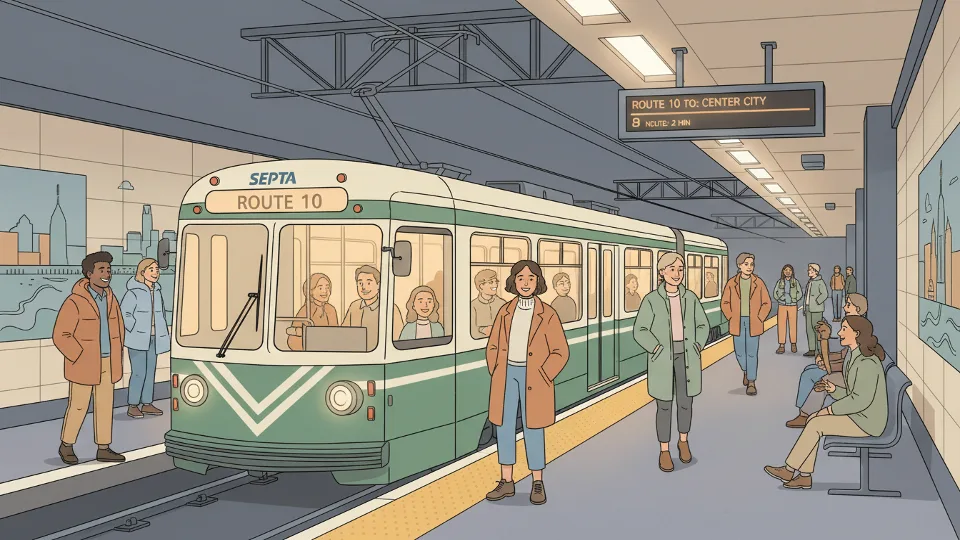 Philadelphia Trolleys Reroute for Overnight Maintenance