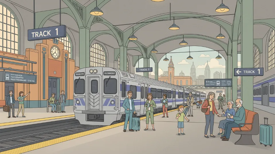 Philadelphia Rail Manages Thorndale Line Delay