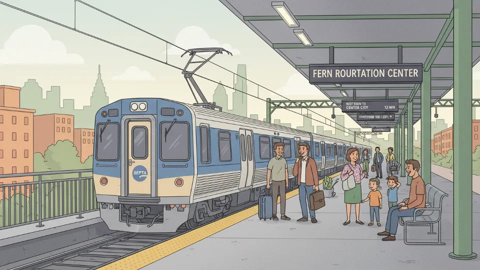 Philadelphia Rail Manages Doylestown Line Delay