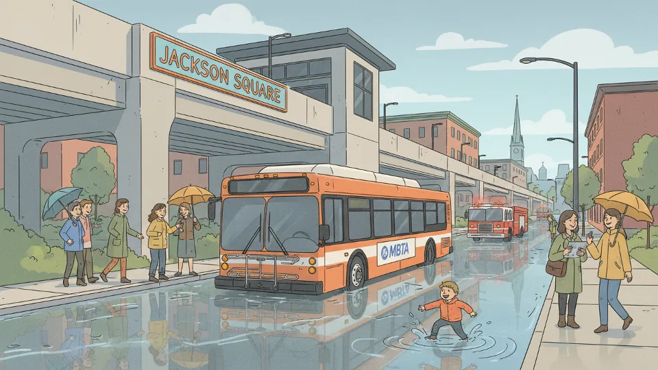 Boston Reroutes Five Routes After Water Break