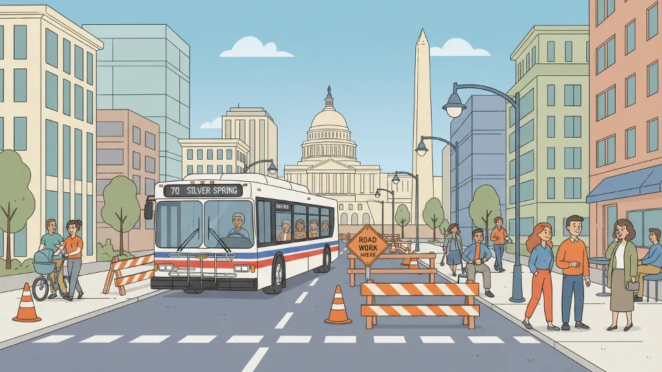 WMATA Reroutes C37 for Sinkhole Repairs