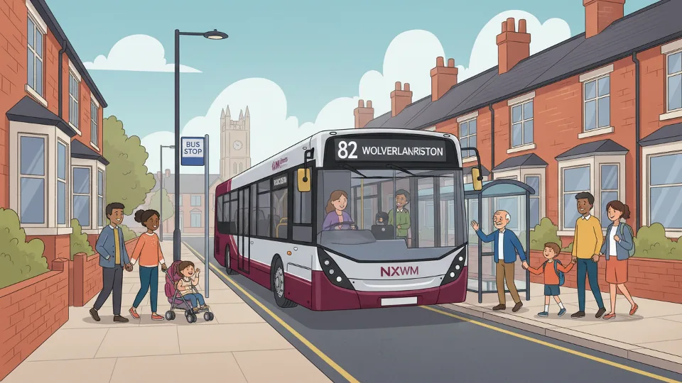 West Midlands Adjusts Route 82 for Road Upgrade