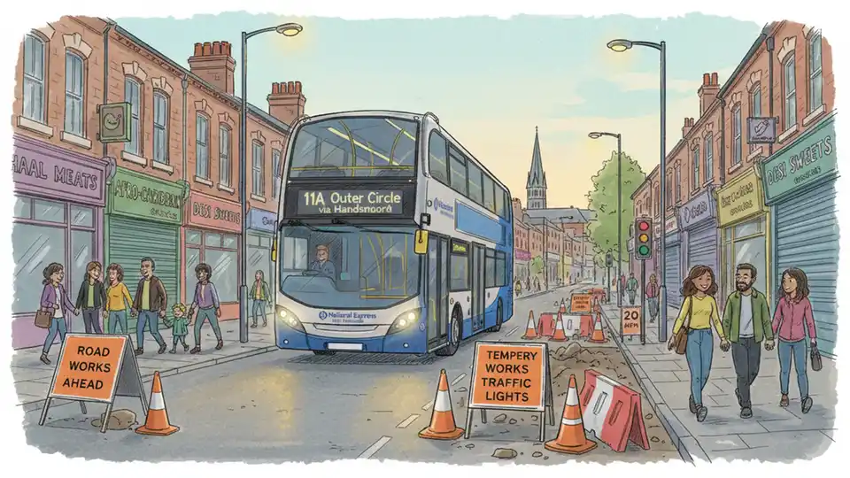 West Midlands Coordinates Overnight Highway Work