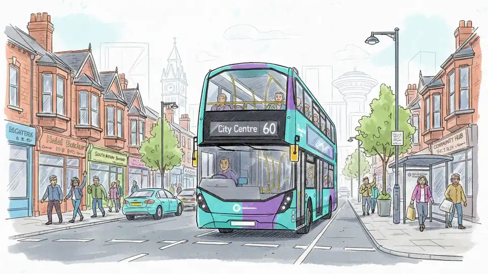 West Midlands Reroutes Buses for Street Upgrade