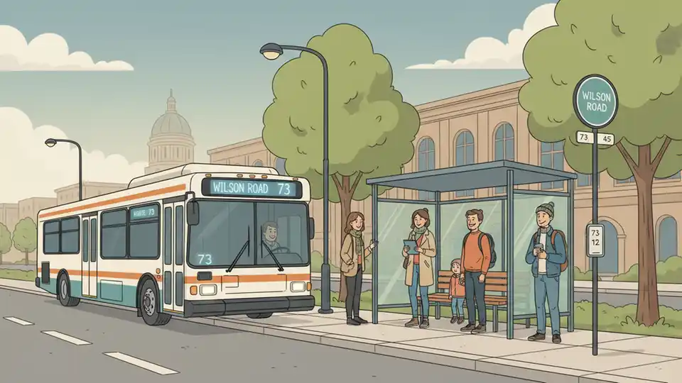 North West Restores Bus Service to Wilson Road