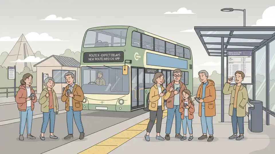 North West Buses Reroute After M6 Incident