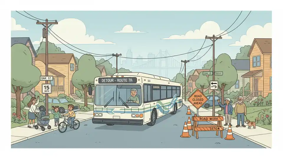 North West Routes 12, 13 Rerouted for Roadwork