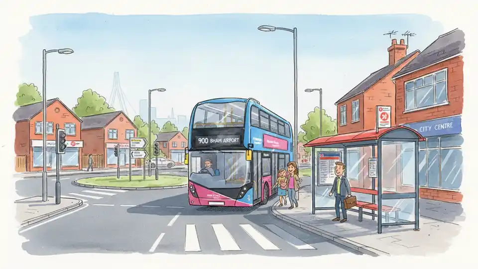 West Midlands Adjusts Routes for Road Work