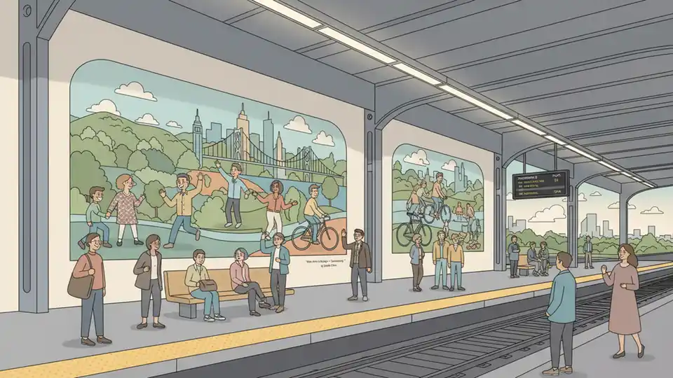 NYC Transit Showcases 175 Women Artists Across System