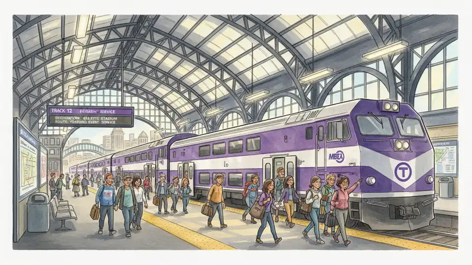 MBTA Offers Event Trains for March 26 Match