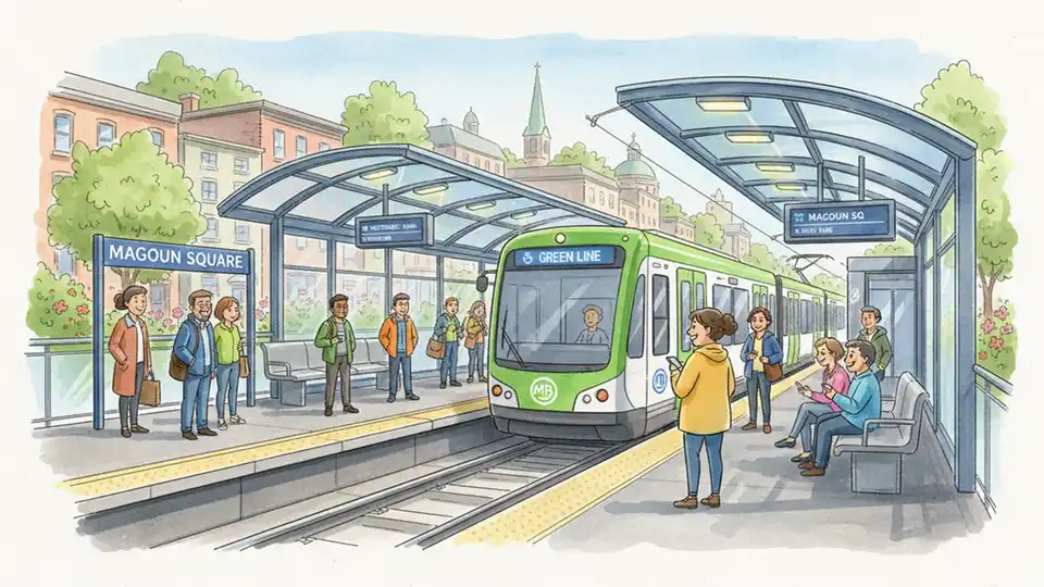 Boston Restores Green Line After Train Issue