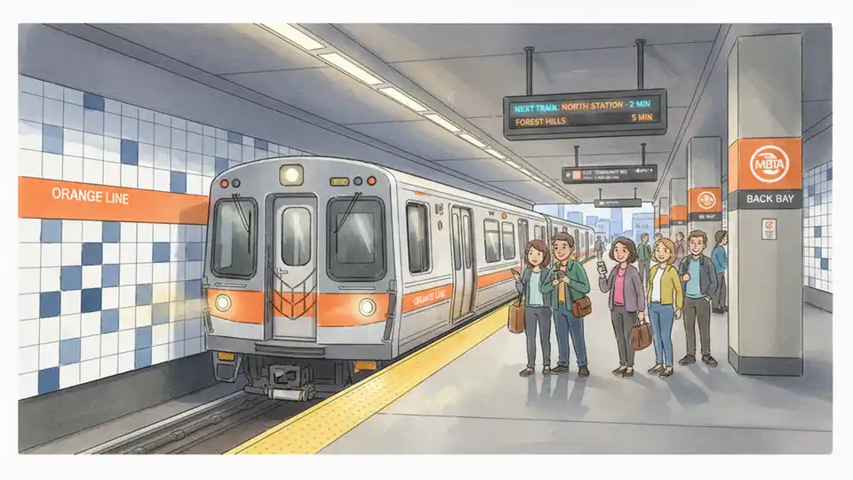 Boston Orange Line Restores Service After Incident