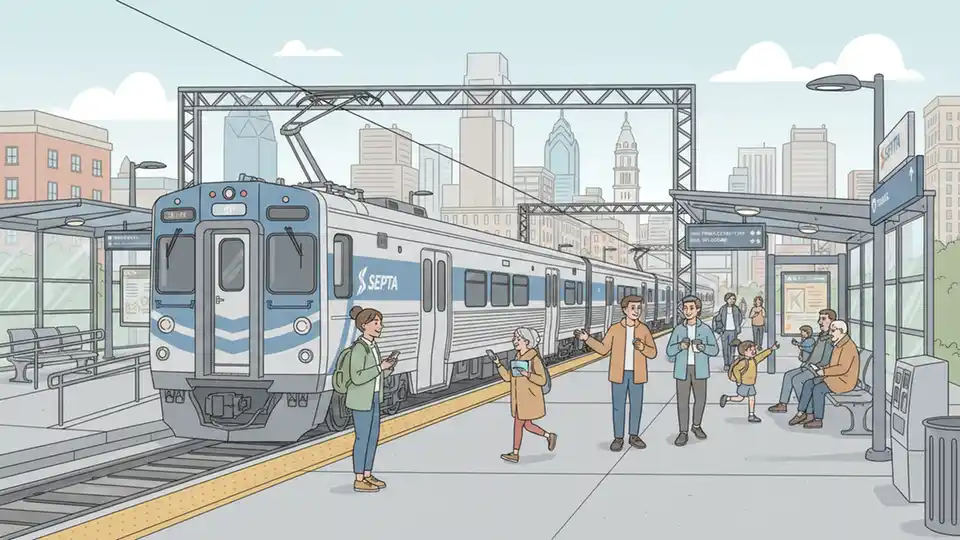 Philadelphia Rail Manages Airport Line Delays