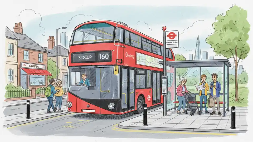 London Regulates Route 160 at Eltham Green