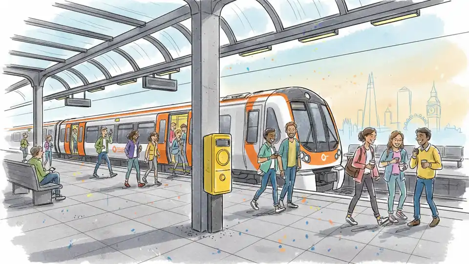 London Overground Adds Platform Card Readers
