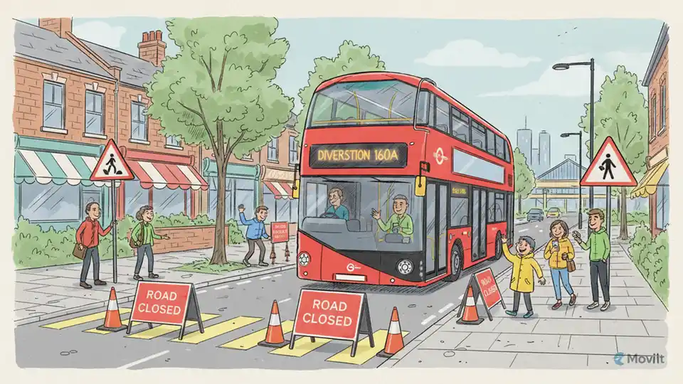 London Adjusts B11, 301 Routes for Road Work