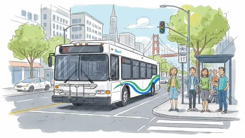 SF Transit Adjusts Line 1T for Operational Issue