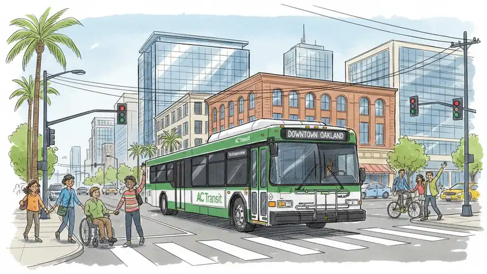 Oakland Marathon Reroutes Buses March 22