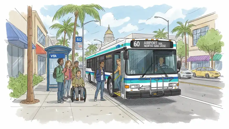 SF Restores Lines 51A, O on Santa Clara Ave