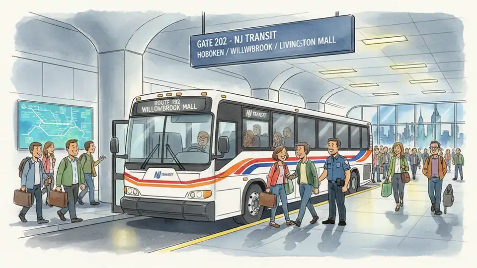 NJ TRANSIT Gathers Rider Input at Port Authority