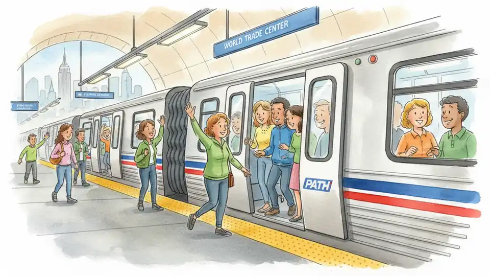 PATH Reinforces Safety Rules on Moving Trains