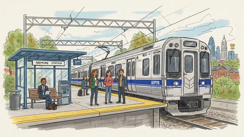 Philadelphia Rail Manages Doylestown Line Delay