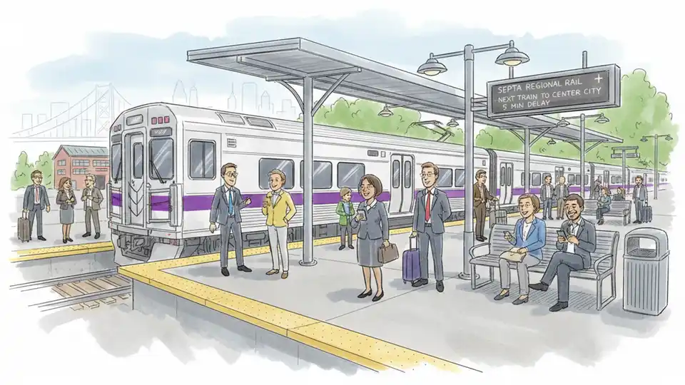 Philadelphia Rail Manages West Trenton Delay