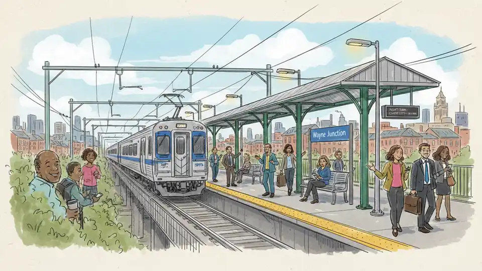 Philadelphia Rail Stabilizes After Brief Delay