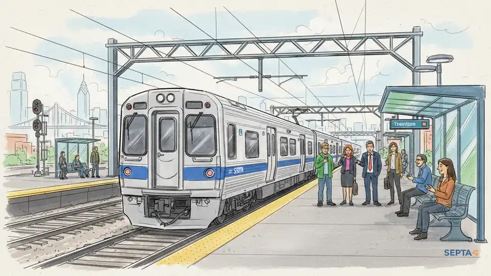 Philadelphia Rail Responds to Mechanical Issue