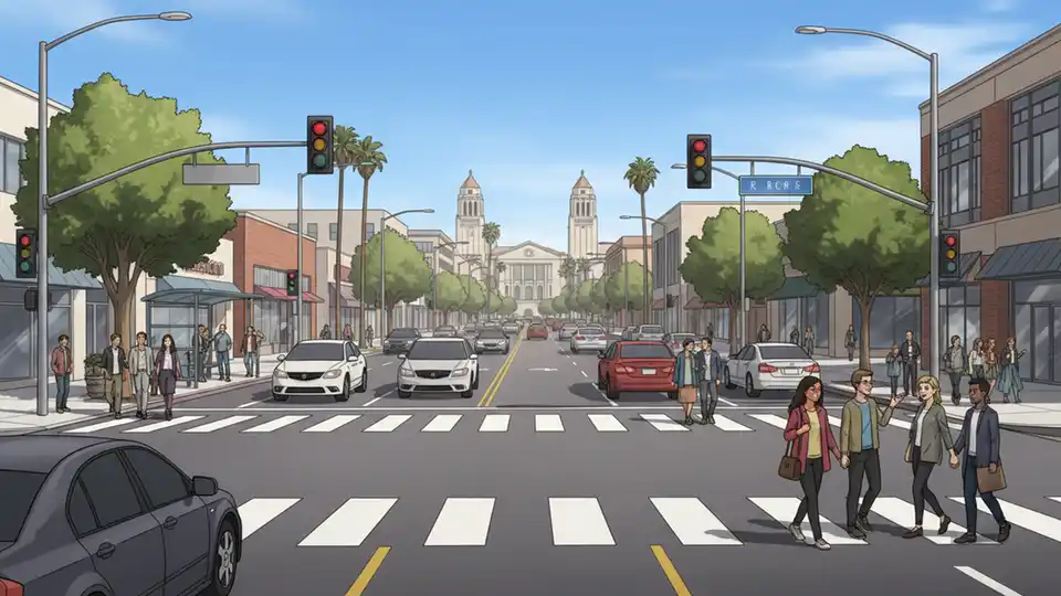 LA Advances Westwood Boulevard Safety Upgrades