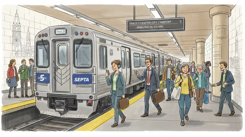 Philadelphia Rail Manages Norristown Line Delay