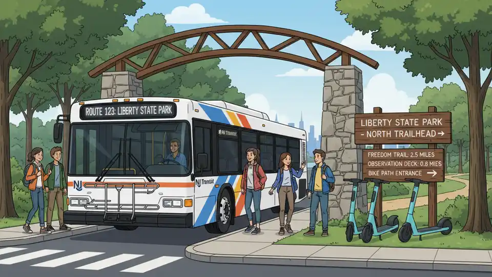 NJ Transit Links 40+ Parks Across State